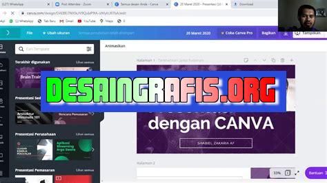 cara menyimpan kanvas presentasi ke dokumen