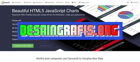 cara menggunakan canvas js grafik