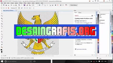 cara menghilangkan latar belakang di coreldraw