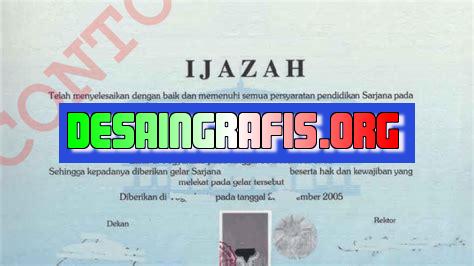 Cara Mengurus Ijazah S1 Yang Hilang