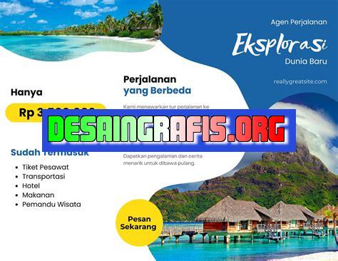 brosur travel wisata