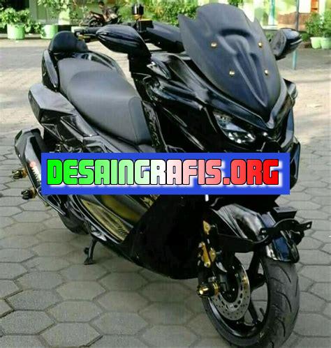 Modifikasi Motor Nmax Warna Hitam | Desain Grafis Indonesia