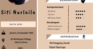 cara bikin cv bahasa indonesia di canva